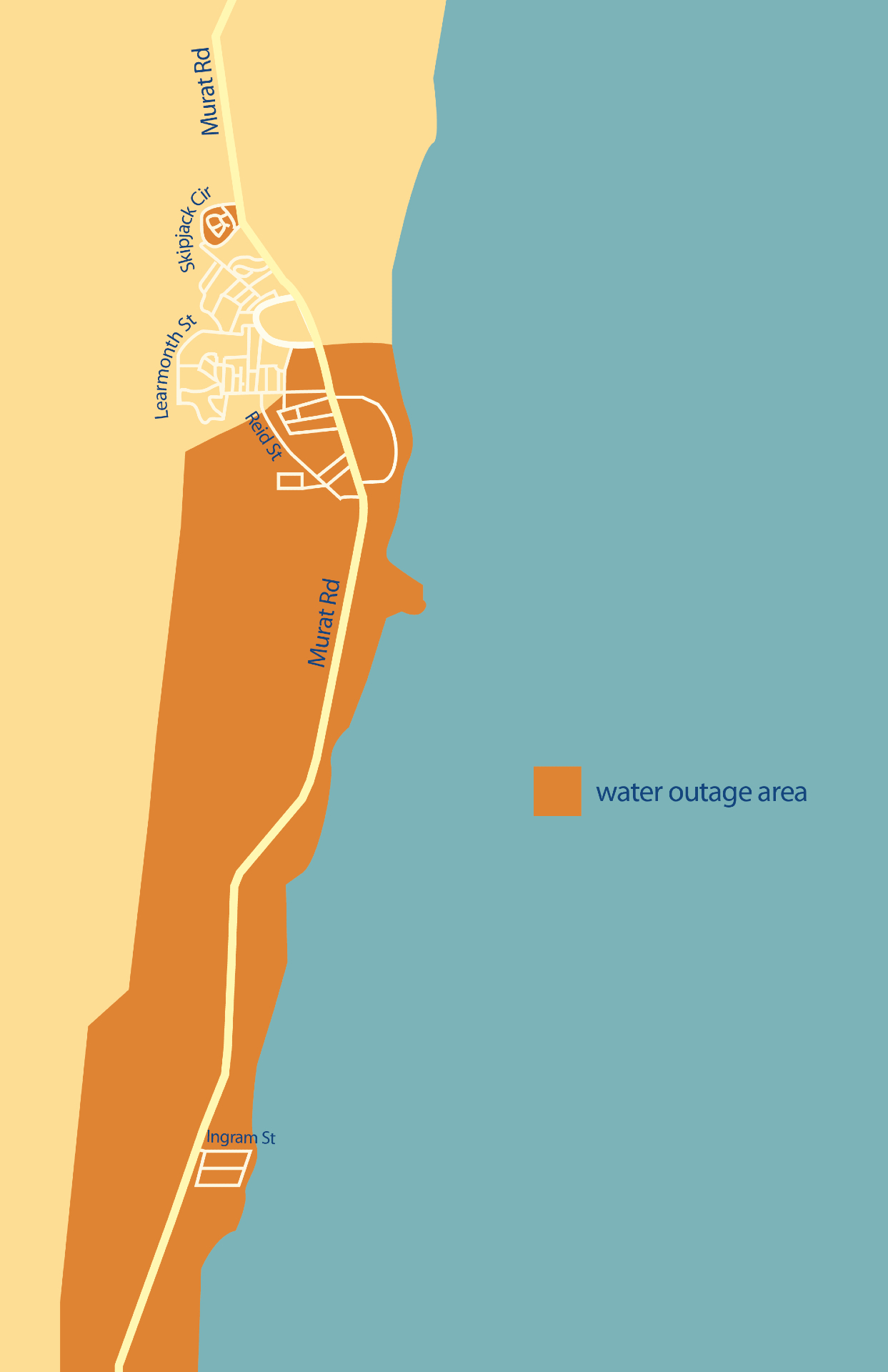 Exmouth Outage Map