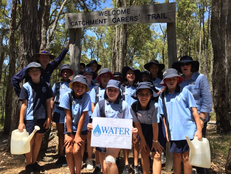 Camboon Primary School students on Nearer to Nature excursion