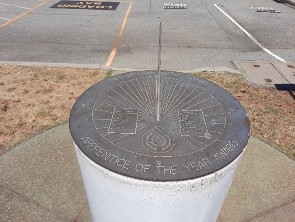 Sundial in Shenton Park