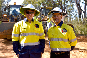 Tom Palfrey and Stuart Roberts from Impact Services